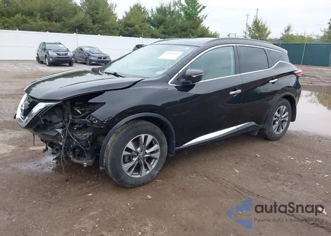 2016 Nissan Murano Sv из США, поврежденный, VIN 5N1AZ2MH2GN121384